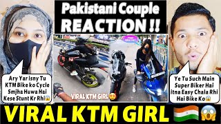 Random KTM Girl Rider Wants to Race With Me. Crazy Ride!!! PAKISTAN REACTION