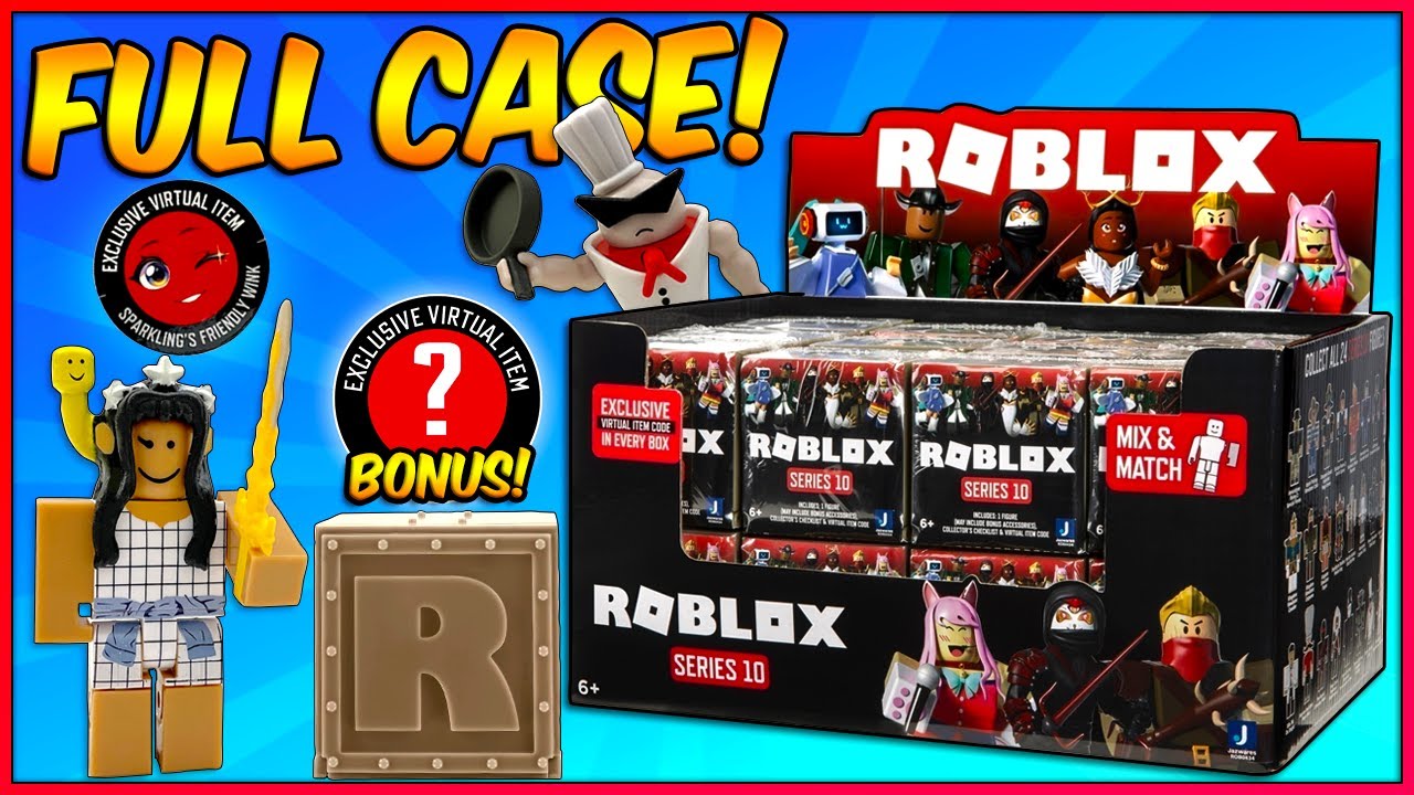 Roblox Action Collection Series 10 Mystery Figure 6-Pack [Includes ...