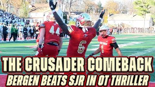 Bergen Catholic 20 St. Joe's Mont. 14 (OT) | Non-Public A Semifinal | BC Orchestrates Comeback!