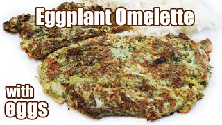 Eggplant Omelette Recipe - Fried Eggplant Recipes - Tortang Talong - Breakfast Ideas - HomeyCircle