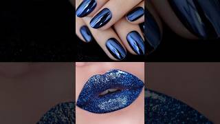 Nails Matching Lips Makeup