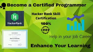 😱Hacker Rank Skill Certification | Become a Verified Programmer Free | Engineering Career and Jobs😱