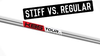 Stiff Vs  Regular Iron Shaft | KBS Tour 110 C taper