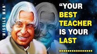 Most inspiring quotes by 'Missile Man' | APJ Abdul kalam sir motivational quotes
