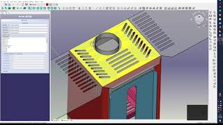 Design a Wood Stove with FreeCad and Sheet Metal WB 10xspeed (Odun sobası tasarımı.)