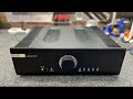 Musical Fidelity AMS35i Class-A Integrated Amplifier Repair