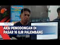 Aksi Penodongan di Pelataran Pasar 16 Ilir Palembang