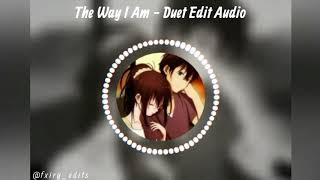 The Way I Am (Charlie Puth) - Duet/Ship/Couple Edit Audio || Male-Female Switchi