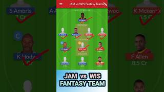 JAM vs WIS Dream11 Prediction | JAM vs WIS Dream11 Prediction Today Match | JAM vs WIS Dream11 Team