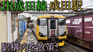 【駅構内散策動画Vol.121】JR成田線・成田駅を散策(Narita  Station)