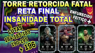 INSANIDADE TOTAL na RETA FINAL da TORRE RETORCIDA FATAL! A Luta 196 É DE OUTRO MUNDO + As + Difíceis