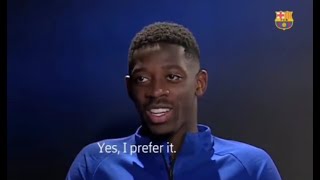 Les moments drôles d'Ousmane Dembélé ! (Football)