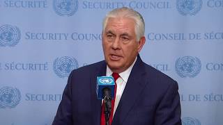 Rex Tillerson calls for release of Reuters reporters arrested in Myanmar