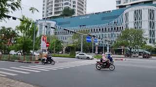 vWv street walking daytime : một góc ngã tư trên đường Lê Hồng Phong Hải Phòng | vWv