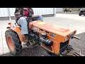 kubota b7100 4wd compact tractor