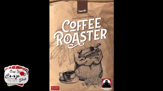 Coffee Roaster  |  Solo series playthrough  |  with Mike