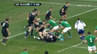 Conor Murray Try Ireland V New Zealand Autumn International 2013 HD