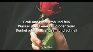 Frau \u0026 Mann LINDEMANN //(Lyrics)//