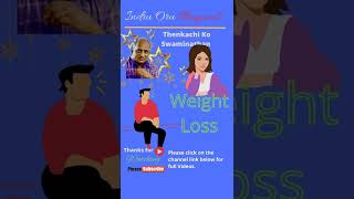 Indru Oru Thagaval | Thenkachi Ko Swaminathan Comedy Speech | America Weight Loss #Shorts