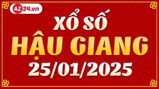 Xổ số Hậu Giang ngày 25 tháng 1 - XSHG - SXHG - XSHGIANG - Kết quả xổ số đài Hậu Giang hôm nay