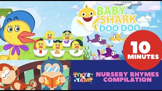 Baby Shark Song & more | Top Nursery Rhymes Compilation | Yeye and Yam's TV