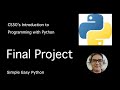 Final Project CS50P – Cookie Jar