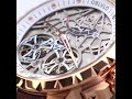 OBLVLO Top Brand Luxury Design Transparent Skeleton Watches Tourbillon Automatic Men Watches RM-E