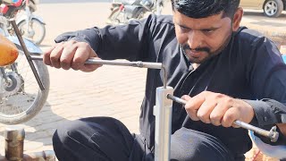 Fix Your Bike Shock at Home Using Only Hand Tools!