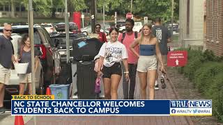 NC State and UNC welcome students back to campus