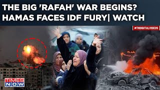 Israel Begins Big 'Rafah' War? Game Over For Hamas? IDF Strikes Wipe Out Dozens Before Ground Attack