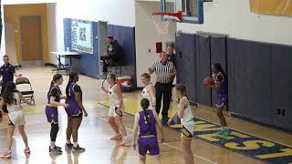 Win24 Girls Basketball: Weston (53) vs Westhill (12) at Weston Gym (12/30/2024)