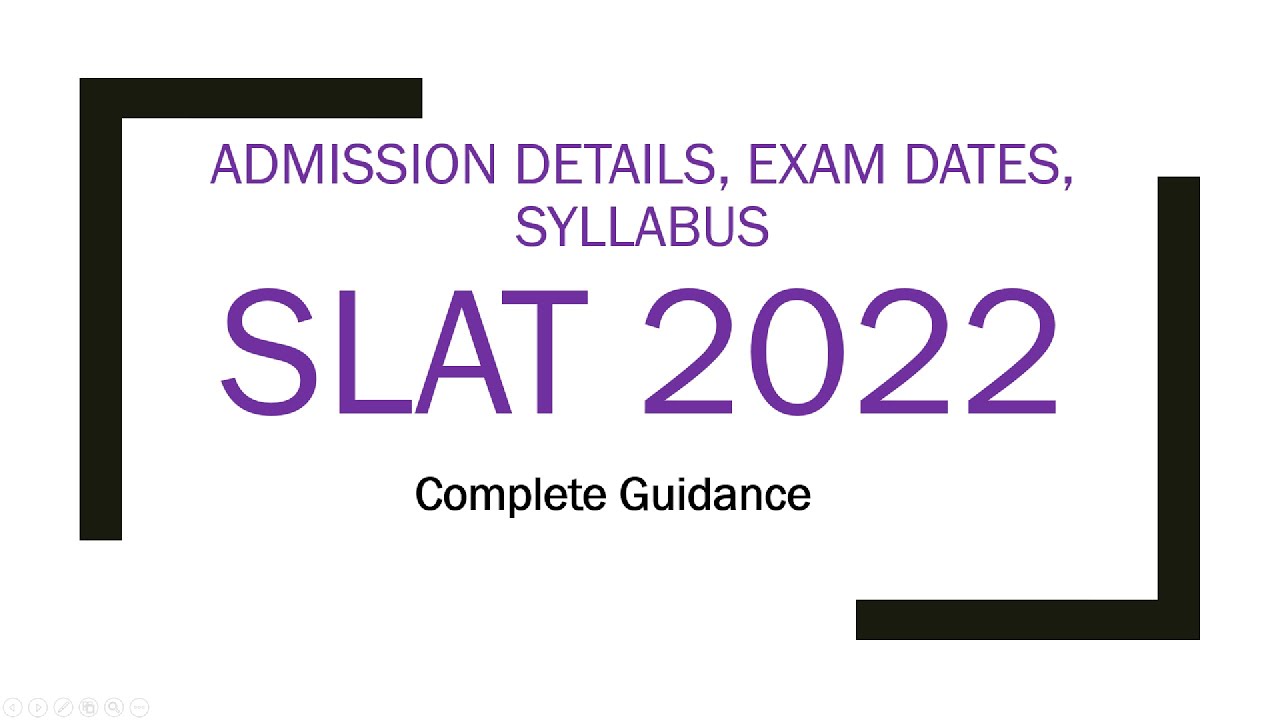 Everything About Symbiosis I SLAT 2022 I Symbiosis Entrance Exams - YouTube