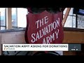 salvation army asking for donations