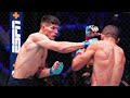 dwcs 75 highlight islam dulatov smokes vanilto antunes unconscious with standing elbow