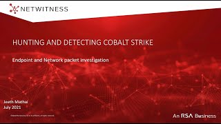 Detecting Cobalt Strike Attacks using the NetWitness Platform