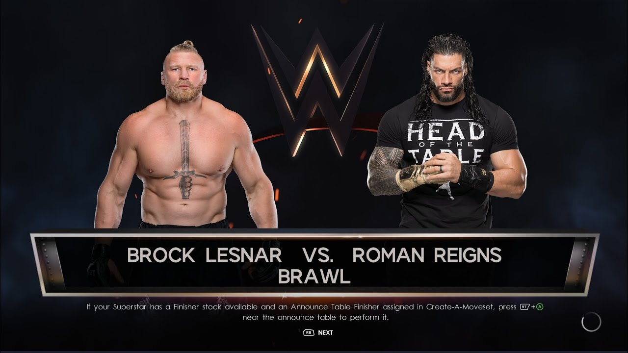 @ProGamingADDA111 BROCK LESNAR Vs ROMAN REIGNS BACKSTAGE BRAWL😵🔥🔥 - YouTube