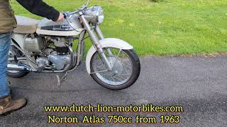 Norton Atlas 750cc from 1963