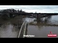 drone video hoog water waal nijmegen