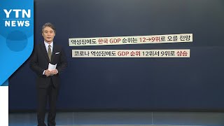 [뉴있저] 한국 GDP, 세계 12위에서 9위로 / YTN