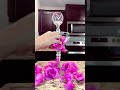 tall glass centerpiece diy for wedding party event🎀💖