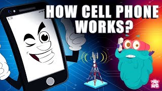 How CELL PHONE Works? | What Is A MOBILE Phone? | SMART PHONE | The Dr Binocs Show | Peekaboo Kidz
