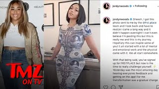 Karl-Anthony Towns Defends Jordyn Woods' Body Transformation, 'This Is All Natural' | TMZ TV