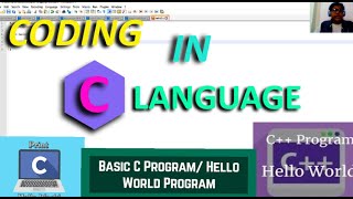FIRST CODE IN C LANGUAGE | HELLO WORLD IN NOTEPAD++| EASY TO LEARN| WITH REFERENCE CODE | #3