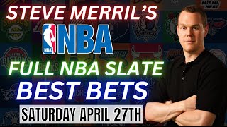 NBA Playoffs Predictions Today | Celtics vs Heat | Nuggets vs Lakers | NBA Best Bets 4/27