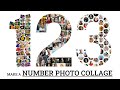 How to Make a Number Photo Collage | FigrCollage