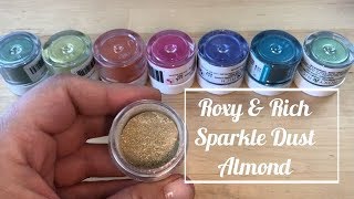 Roxy \u0026 Rich Sparkle Dust (100% Edible) Almond