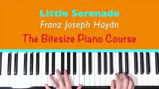LITTLE SERENADE - The Bitesize Piano Course [page 56 & 57]
