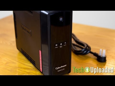 CyberPower 1000PFCLCD UPS overview and runtime test CyberPower 1000PFCLCD UPS overview and runtime test