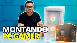 MONTANDO O NOSSO PC GAMER COM O NOVO RYZEN R5 8600G - MELHOR CUSTO BENEFICIO