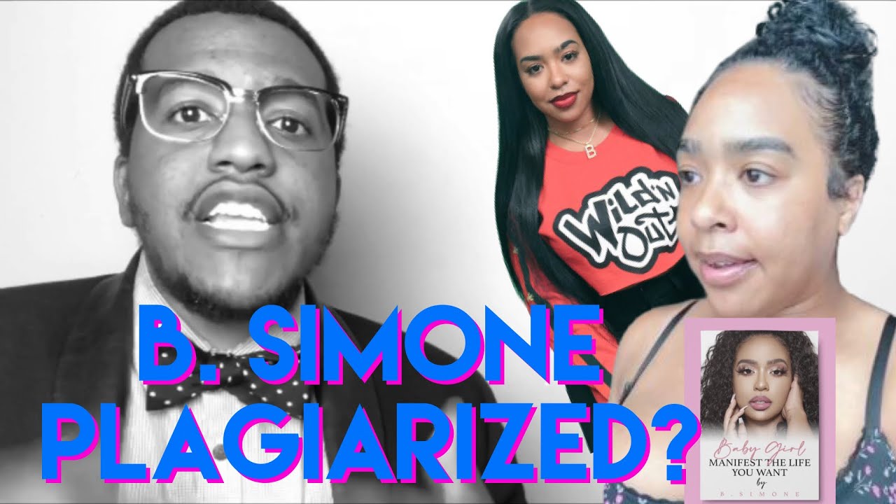 B.Simone Plagiarized Her Book? - YouTube